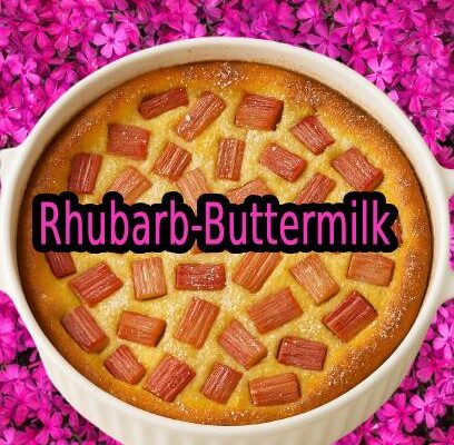 Rhubarb-Buttermilk