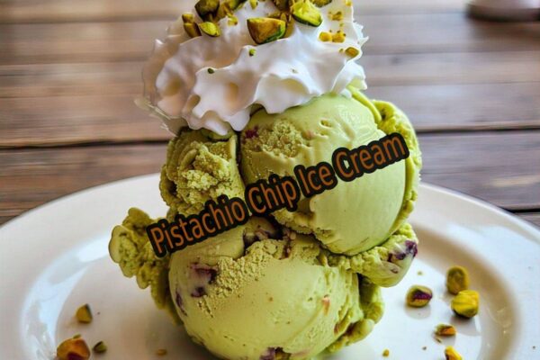 Pistachio Chip Ice Cream