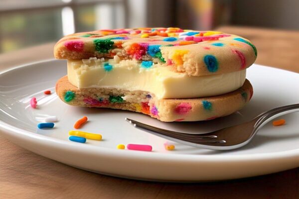 Funfetti Cheesecake Sandwich Cookies: Perfect Celebration1 in Every Bite Funfetti Cheesecake