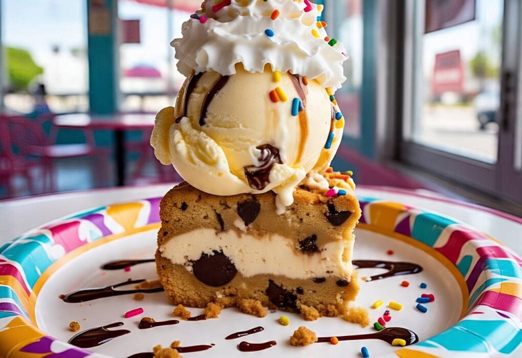 Cookie Cake Ice Cream Recipe: Bake, Layer & Freeze! Best 2025
